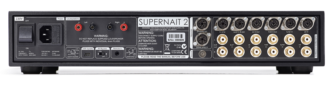 Naim Naim Audio Supernait Integrated Amplifier including DAC 